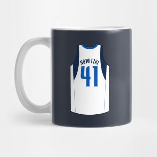 Dirk Nowitzki Dallas Jersey Qiangy Mug